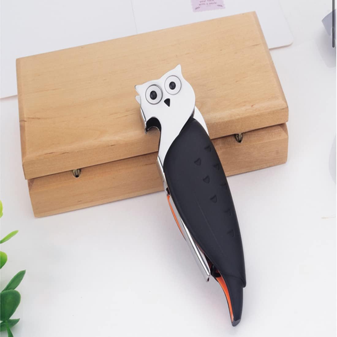 Unique Eagle Corkscrew, Professional Waiters Corkscrew Wine Key Bottle Opener,Manual Wine Key for Servers, Waiters, Bartenders and Home Use