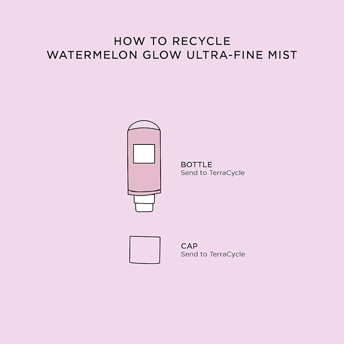 Glow Recipe Watermelon Glow Facial Spray + Hydrating Mist - Ultra-Fine Face Mist with Hyaluronic Acid + Hibiscus AHA to Refresh Dry Skin & Enhance Dewy Makeup - Suitable for All Skin Types (75ml)
