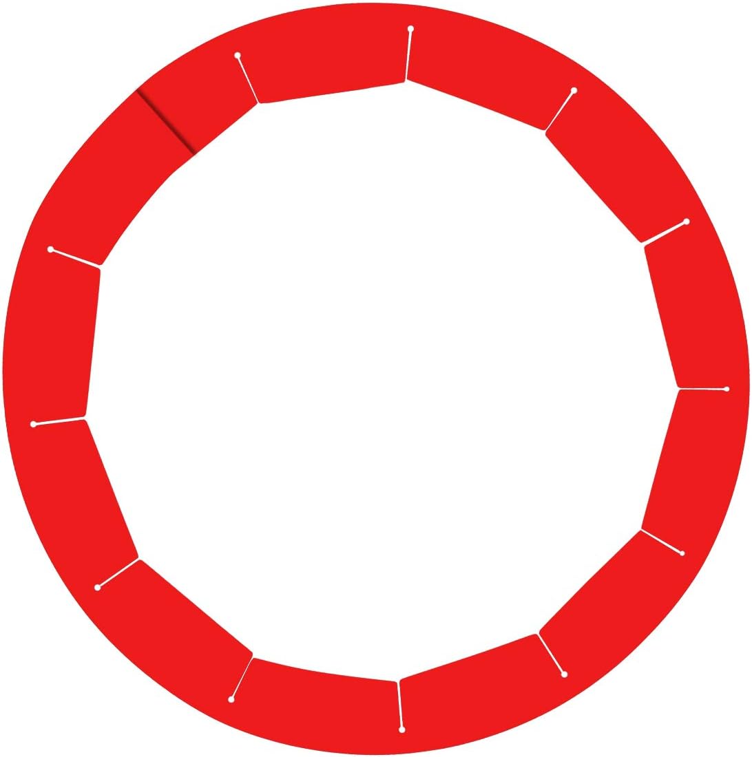 Adjustable Silicone Pie Crust Shields - Baking Protectors Cover Ring Fits 8-11.4 Inch Pies