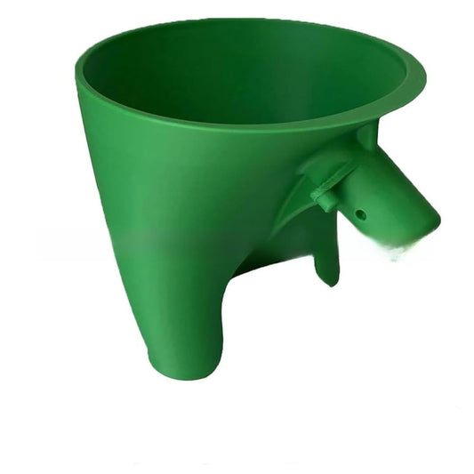 Flour Funnel for Kitchen Aid Mixer – Stand Mixer Attachment for KSM150 5-Quart Tilt-Head, Easy-Pour No-Mess Baking Tool, Fits Flour, Sugar & Egg Liquid, (Green)