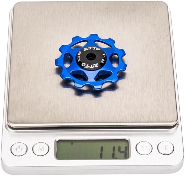 ZTTO Guide Pulley Bike Rear Derailleur Pulley Wheels, Colorful Aluminum Alloy 11T 13T CNC Road Bike Guide Roller Bicycle Derailleur 4mm 5mm 6mm for MTB, Road Bike