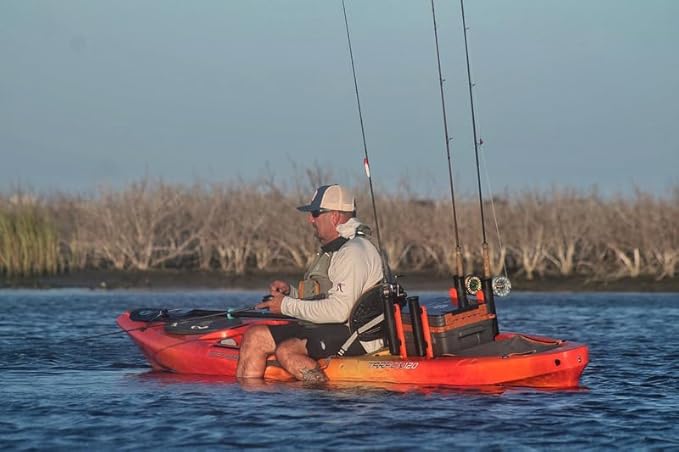 Wilderness Systems Tarpon 120 - Sit on Top Fishing Kayak - Premium Angler Kayak - Adjustable and Designed Seat - 12.3 ft