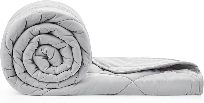 Cozy Bliss Cooling Blanket for Hot Sleepers, Q-Max 0.4 Cooling Comfort Throw Twin Size, Cold Blankets for Night Sweats Sleeping, Ultra-Cool Lightweight Breathable Summer Blanket for Bed Travel