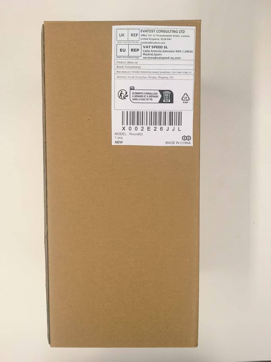 38 oz Glass Food Storage Jars with Airtight Lids, Clear Glass Jar with Bamboo Lid, Airtight Food Canister for Tea, Candy, Coffee, Sugar, Cookie, Snack. (Square | 5+6 Inch)