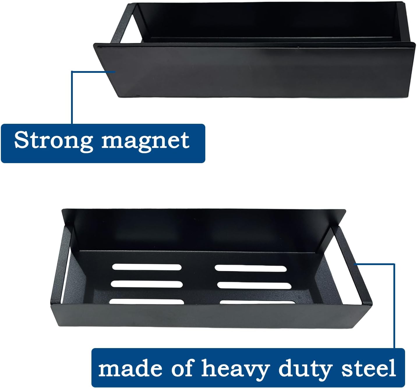 2pcs Magnetic Spray Can Holder Aerosol Can Organizer Tool Box Storage Rack for Garage Home Workspace