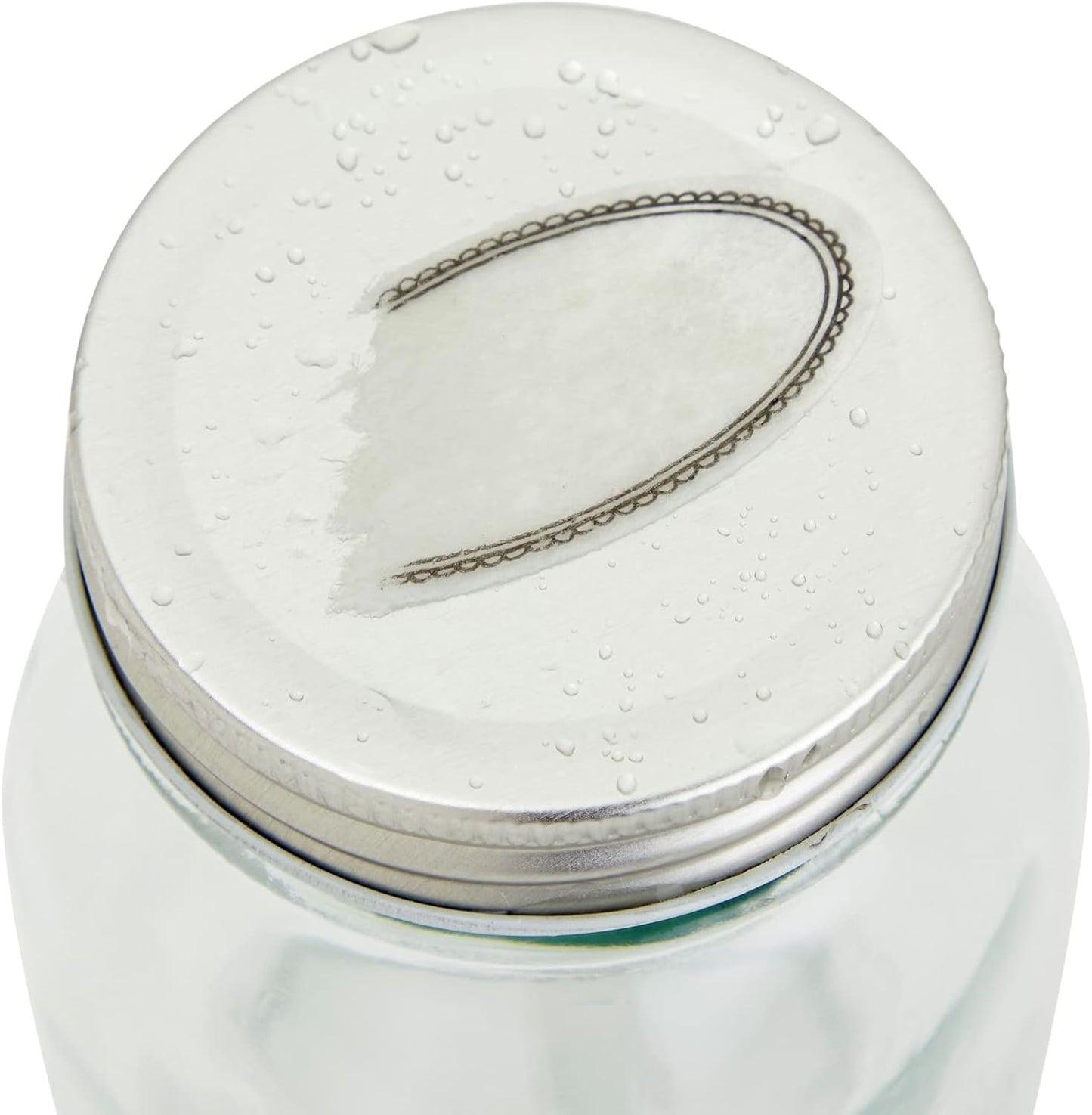 Juvale 300-Piece Dissolvable Labels for Food Storage Containers and Mason Jars - 8 Unique Sticker Designs for Kitchen, Pantry, and Canning Jars (1 x 2.25 Inches)