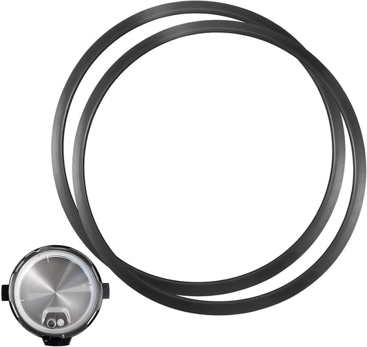 S-9882 Pressure Canner Gasket, Food-Grade Silicone Pressure Cooker Sealing Ring Fits 12/16/22QT Mirro Model M-0512 / M-0522 / M-0312 / M-0406 / M-0416 / M-0526 / M-0622,2 Pack