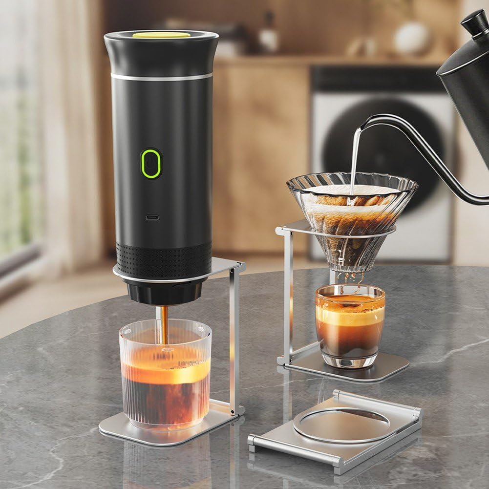 Coffee Drip Holder with Base Coffee Dripper Stand Coffee Filter Holder Portable Espresso Tool for Outdoor Travel Camping