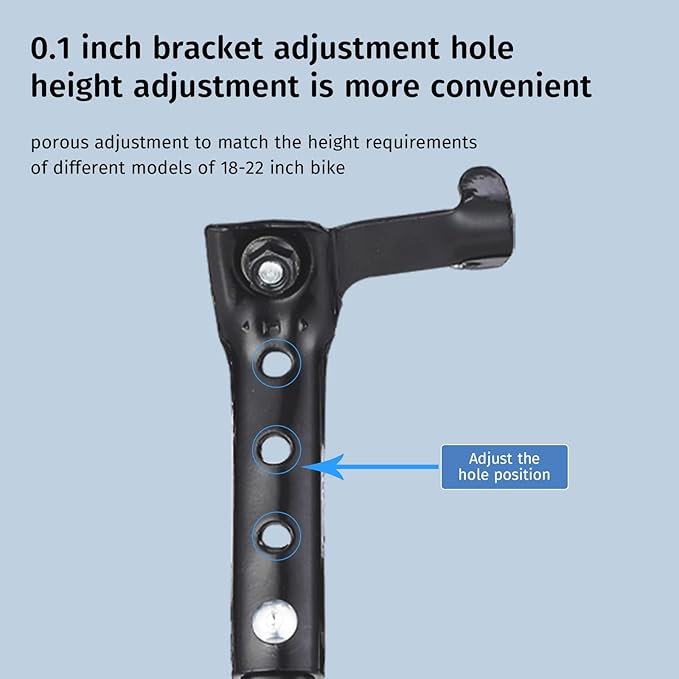 Training Wheels for 24 inch Bike,Compatible for Multi-speed Bike of 20 22 24 Inch,Heavy Duty Training Wheels,1 Pair