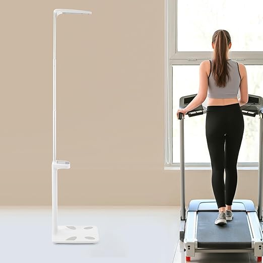 Professional Digital Physicians Scale 440Lbs, Multifunction Physician Medical Body Weight Scale, Ultrasonic Height and Weight Scale for Fat, Water, Muscle, Bone, Calories, BMI, LCD Display