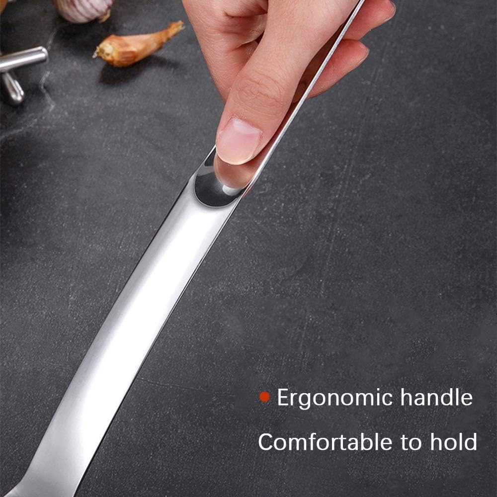 Stainless Steel Oil Separator Soup Ladle Gravy Food Fat Separator Skimmer Spoon Grease Strainer Separater Hot Pot Oil Filter Spoon For Home Kitchen And Cooking,Soup Colander 12 Inch