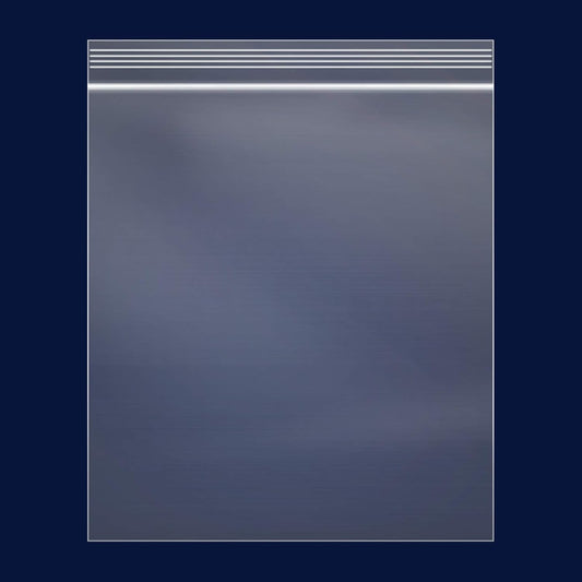 iMailer 500 Count 14" x 20" Large Clear Plastic Reclosable Poly Zip Bags - 2 Mil, 2 Gallon for Clothing, T-Shirts, Pants