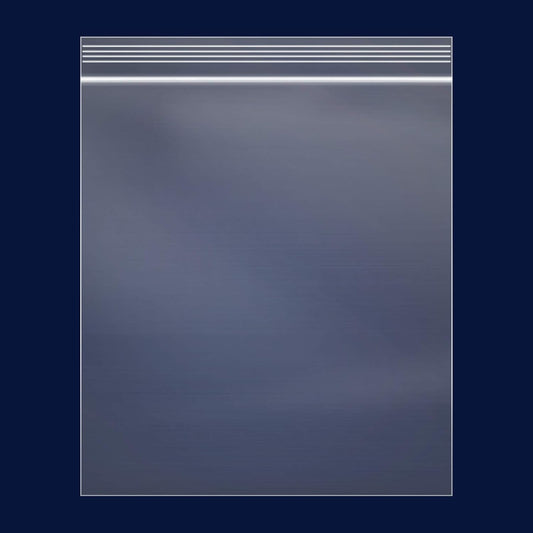 iMailer - 1000 Count - 14" x 20" Large Zip Poly Bags - 2 Mil Clear Reclosable 2 Gallon Zip Bags for Clothing, T-Shirts, Pants