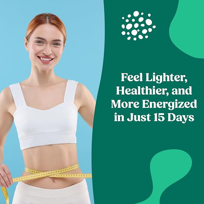 ColonBroom 15 Day Colon Cleanse & Detox Cleanse for Weight Loss with Probiotics & Magnesium to Support Digestion, Reduce Bloating & Boost Metabolism - Gentle & Effective Gut Detox for Women, Pack of 3