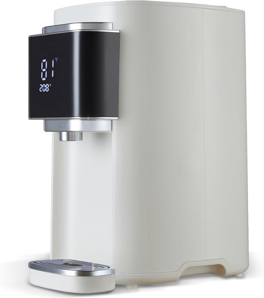 OCTAVO Water Boiler & Warmer 5 Liter, 304 Stainless Steel Water Tank, 700 Watt 6 Adjustable Water Temperature, LCD Touch Control Screen, Child Lock with Water Shortage Indicator