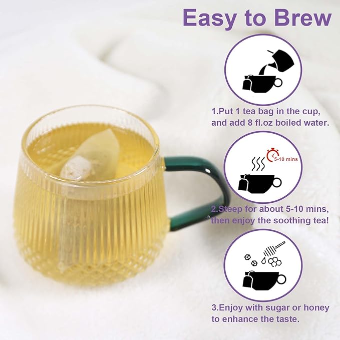 TEARELAE - Hyssop Tea, 36 Count - Pure Hyssop Herbal Tea Bag - Smooth Flavor - Aid Digestion - Non-GMO - Caffeine-Free