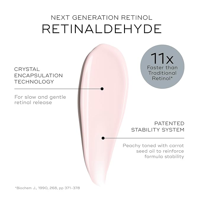 Medik8 Crystal Retinal 1 - Brightening, Firming, Advanced Skin Retinaldehyde Serum - Smooths Wrinkles - Hyaluronic Acid, Glycerin, Vitamin E - 1 oz