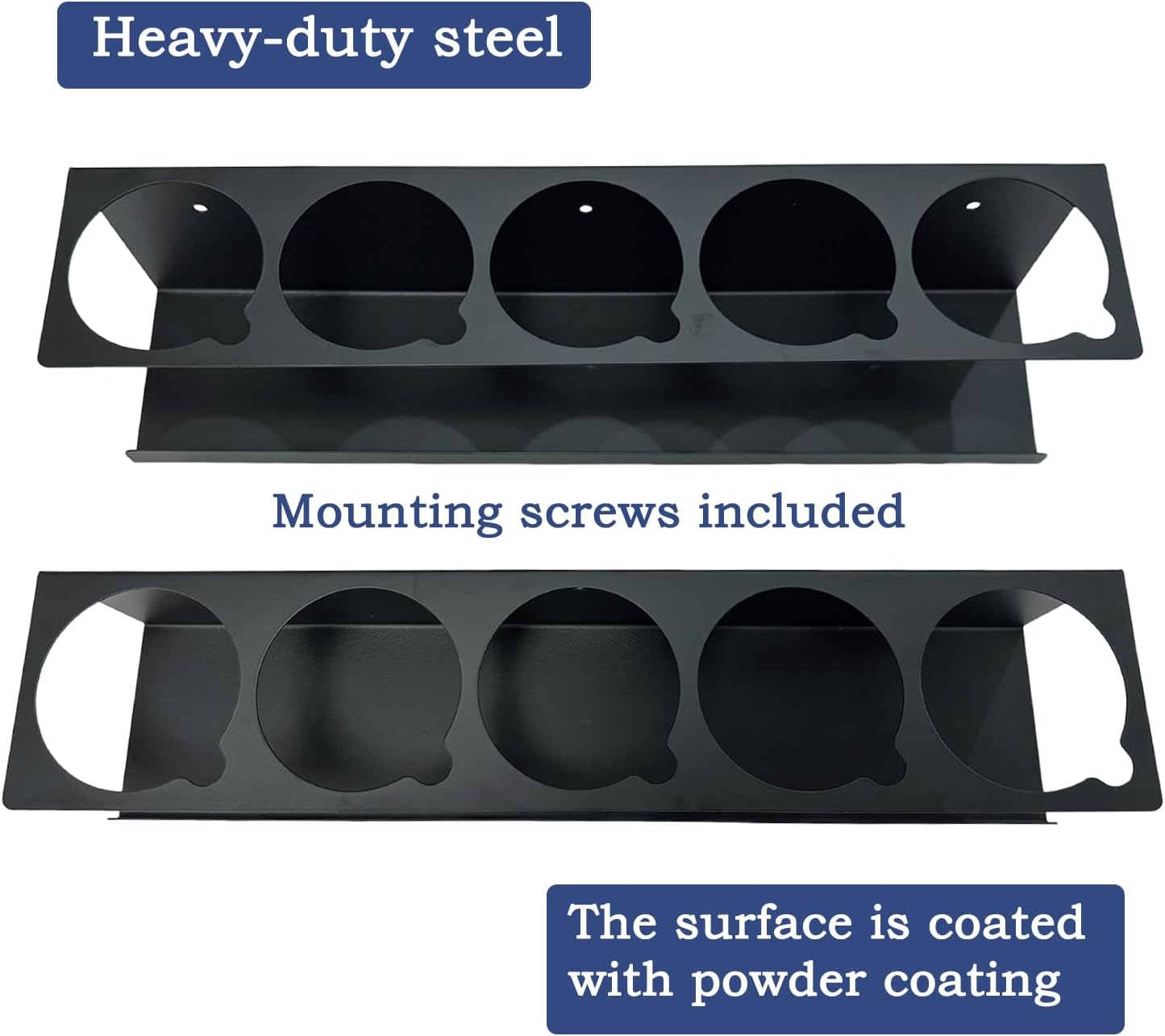 Spray Can Holder Organizer Aerosol Can Rack Wall Mount Spray Paint Storage Fit For Garage And Workspace (Pack of 2)