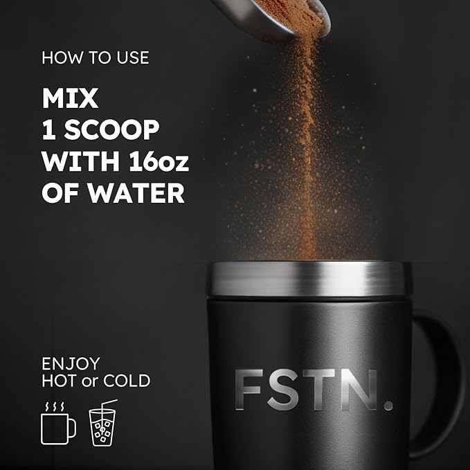 Chocolate Electrolytes Fasting Supplement – Crave Killer, Hydration & Energy – Zero-Sugar, Plus Ketones & Organic Cocoa.