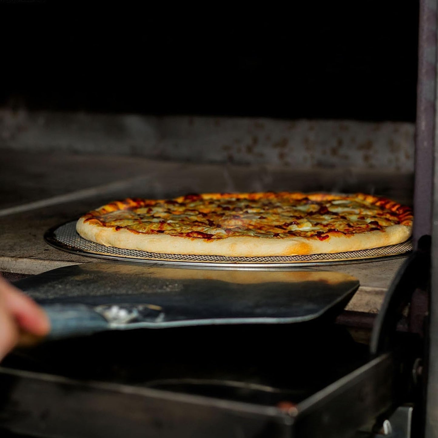 10-inch Aluminum Pizza Screen | Commercial Grade Pizza/Baking Screen for Oven | Pizza Baking Tray for Home And Restaurant | Round, Aluminum, 10-inch [1PK]