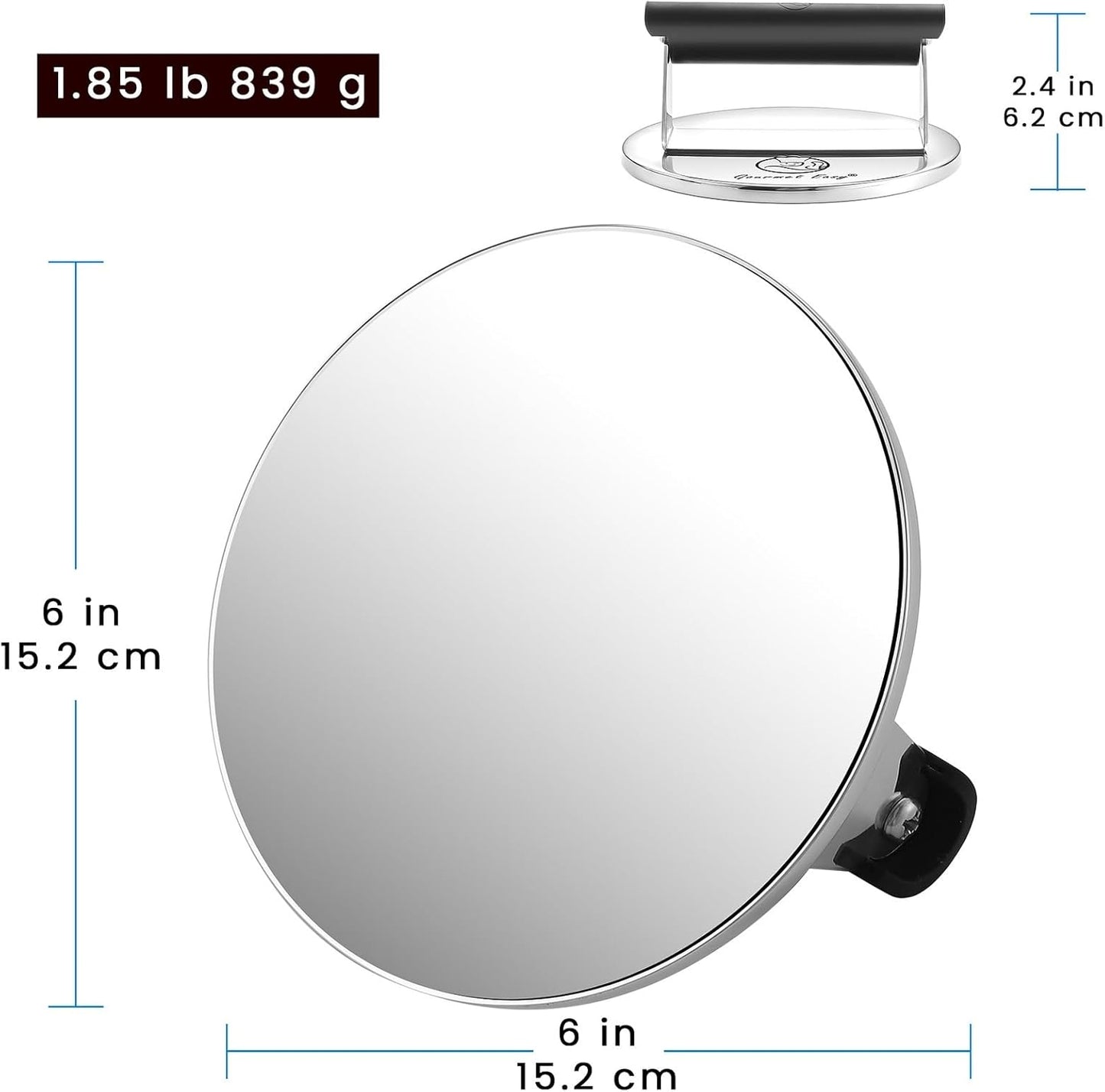 2lb Smash Burger Press Stainless Steel, Burger Smasher for Griddle Heat Resistant Handle, Hamburger Press, Dishwasher Safe Grill Press for Griddle, Meat Press Griddle Press for Flat Top Grill Cooking