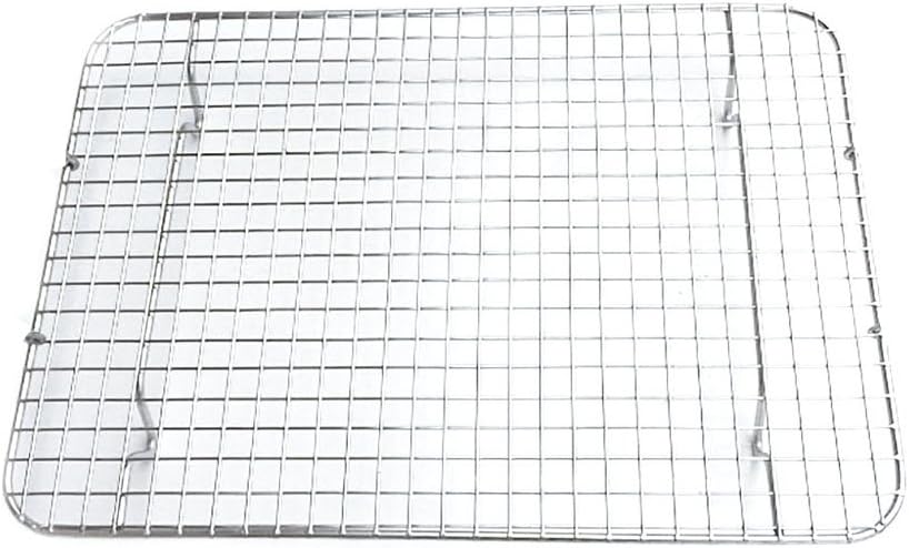 100% Stainless Steel Wire Cooling Rack Heavy Duty Roasting Rack for Baking Cooking Roasting Grilling