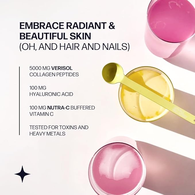 Sparkle Wellness Skin Boost Plus (Mixed Berry) [30-Serves] | Collagen Powder Supplement with VERISOL Bioactive Hydrolyzed Collagen Peptides, Vitamin C & Hyaluronic Acid to Improve Skin Elasticity