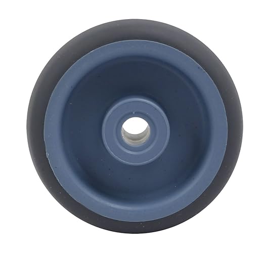 uxcell 2-inch Diameter TPR Wheel 8.5mm Bore Trolley Caster Pulley Roller 4pcs