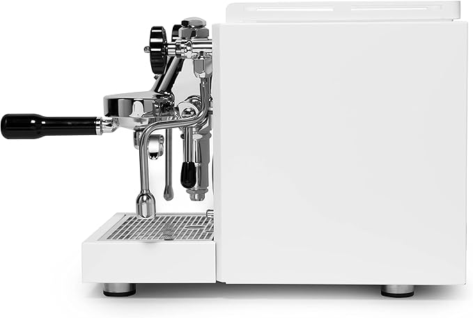 Diletta Bello Espresso Machine | Heat Exchanger | E61 | Manual Control | 3 Liter | Made In Italy | (White)
