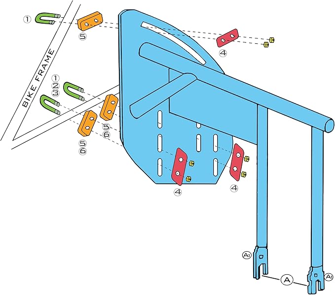 Bike USA Heavy-Duty Adult Training Wheels – Patented Stabilizer Kit for 24"–27" Bicycles, Supports 250+ lbs, Original Full-Size Bike Training Aid, Not for Electric or E-Bikes