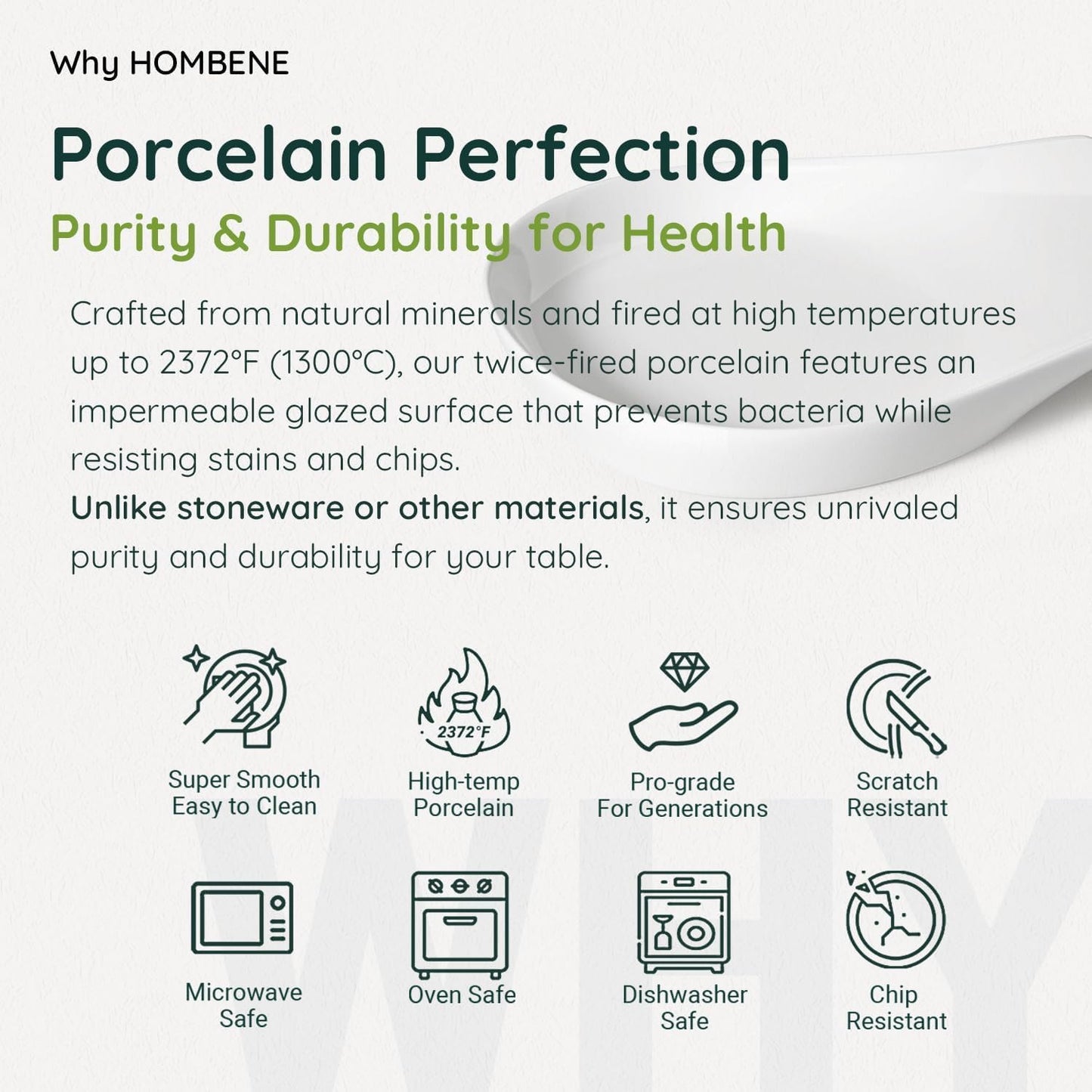 Spoon Rest, 4.5 Inches Spoon Holder for Kitchen Counter Porcelain, White Spoon Rest for Stove Top, Kitchen Utensils Accessories, Set of 1, White