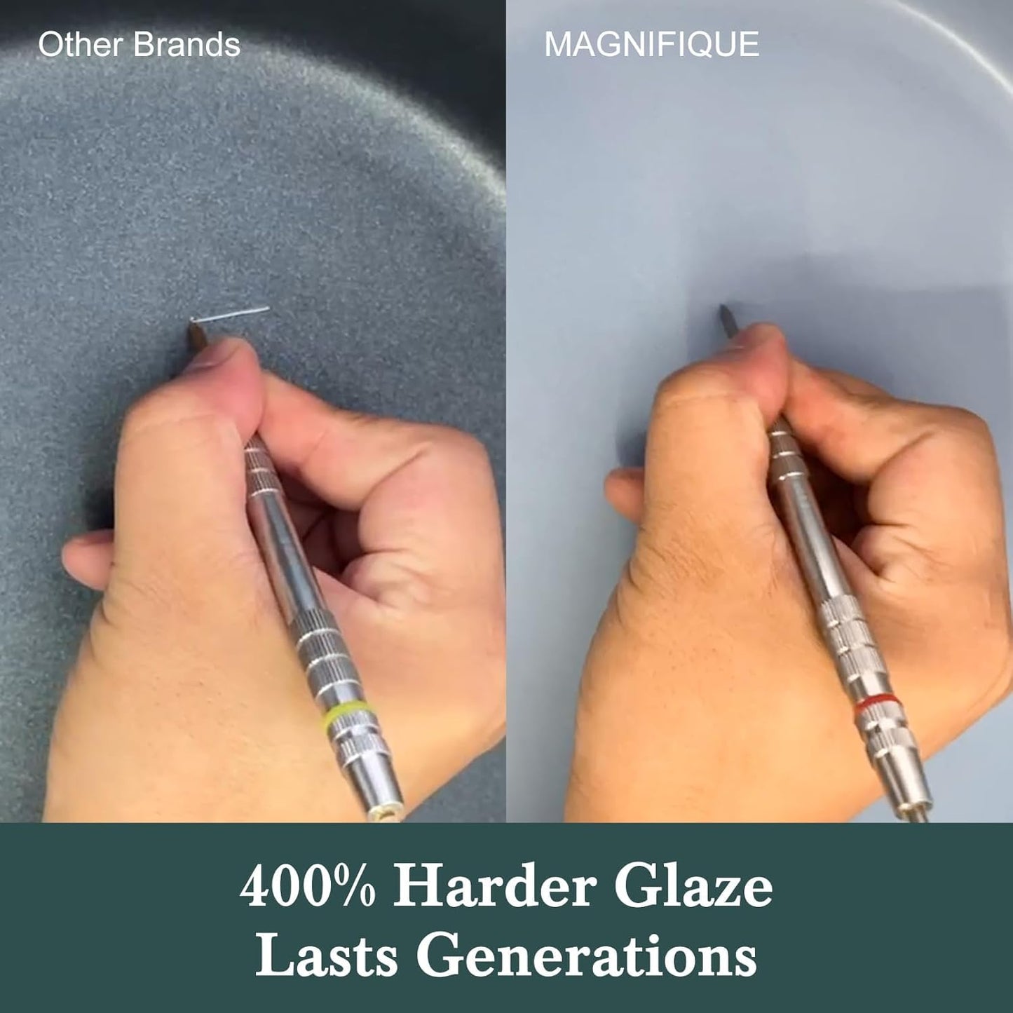 HOMECOOKIN 6-Quart Programmable Slow Cooker with Timer - Small Kitchen Appliance for Family Dinners - Serves 6+ People - Heat Settings: Keep Warm(White)