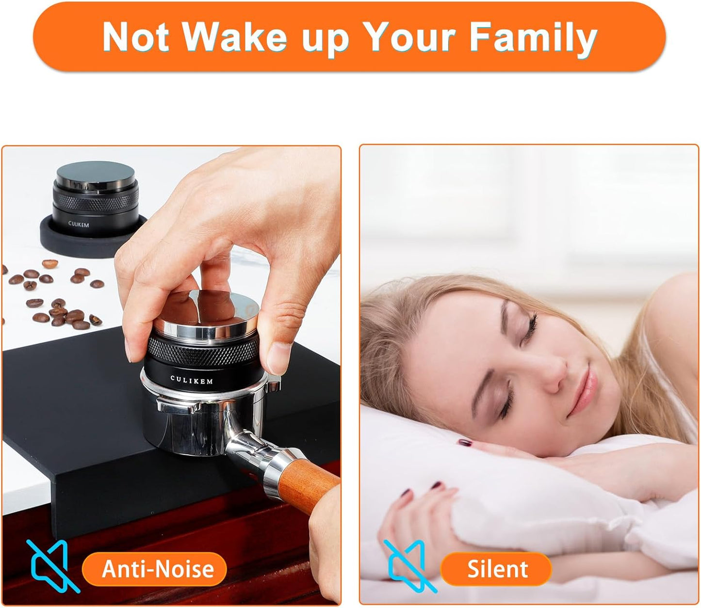 Espresso Tamper Mat Coffee Tamping - Food grade Silicone Coffee Tamping Mat for Espresso Machine Accessories, Tamp Mat for Barista Tools