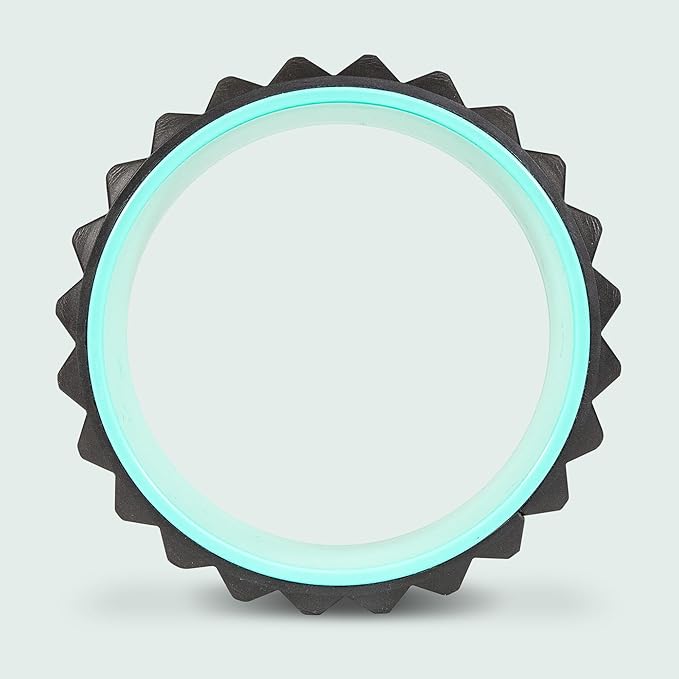 Chirp Wheel XR Acupressure - Back Relief & Muscle Relaxation, Stress Melting, Targeted Trigger Point Release, Comfort Cushioning, High-Density Foam Roller, 500lbs Capacity, 10" Mint