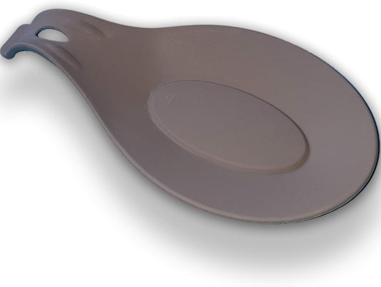 Silicone Spoon Rest for Stove Top, 1 Piece - HEAT RESISTANT, EASY TO CLEAN Kitchen Spoon Rest for Kitchen Counter, Holds XL Utensils, Safe on GLASS & INDUCTION Cooktops, DOESN’T BREAK if Dropped