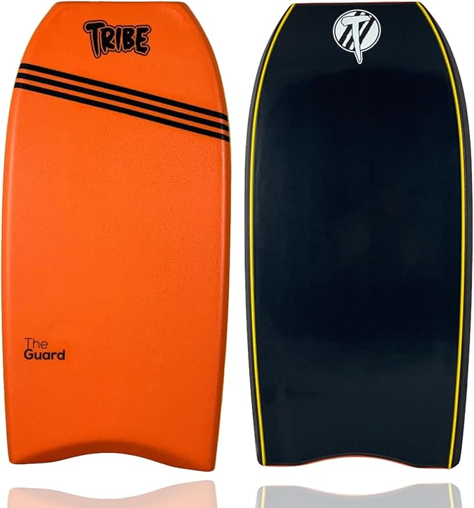 T Tribe Guard Bodyboards - Body Boards for Adults and Kids - Board for Waves - Boogie Board for Beach Bodyboarding (34", 36", 38", 39", 40", 41'', 42'', 43" & 44")