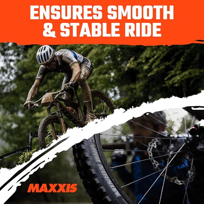 MAXXIS High Roller II Mountain Bike Tire - 26" 27.5" & 29" - Bundle with Cycle Crew Tire Lever