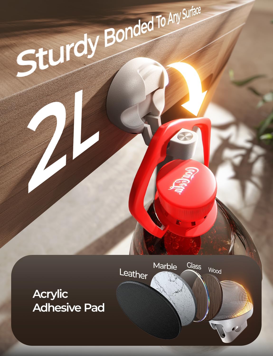 8 Pack Magnetic Cable Clips Organizer, LISEN Cord Holder for Nightstand [Smooth Adjustable] Adhesive Organizer for Cords Under Desk for Home Office Desk Car Wall Desktop Nightstand-White