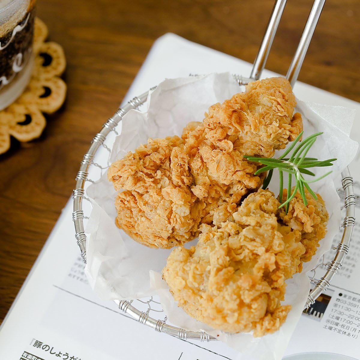 Stainless Steel Large Wok Spider Skimmer 17"