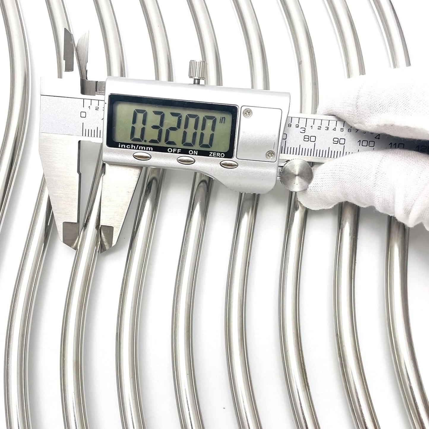 17-3/4" Stainless Steel 2 Waved Cooking Grids Grates Replacement Parts for Napoleon Prestige 500, Pro 500, LEX 485, Gas Grill S83011