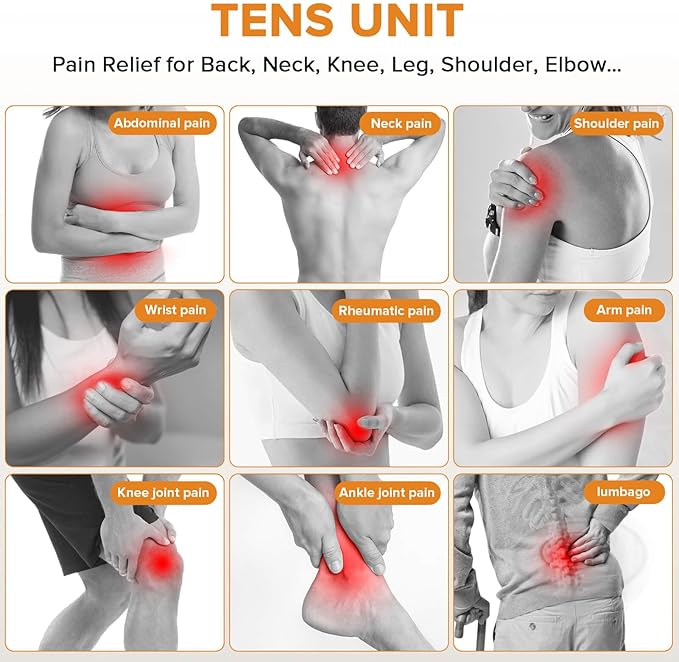 TENS Unit & EMS Pelvic Floor Muscle Exercise,36 Modes Rechargeable Dual Channel EMS Massager Machine with Pelvic Floor Muscle Electrode Probe and Travel Case