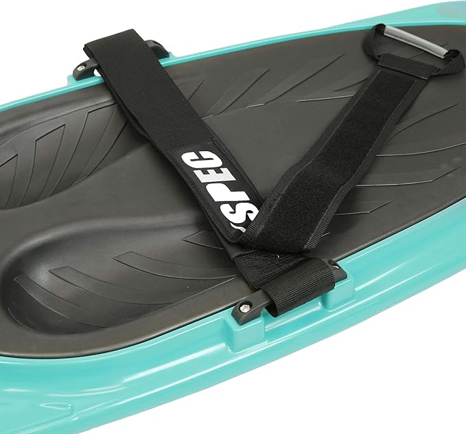 Xspec Kneeboard with Hook Strap for Knee Surfing Boating Waterboarding Kneeling with Padded Foam Surface for Kids, Teens & Adults
