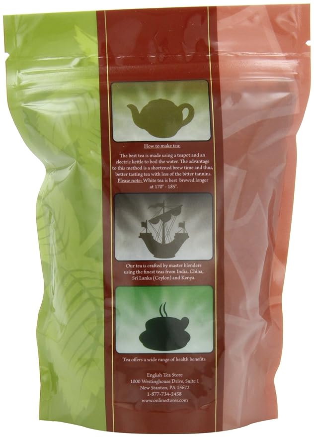 Lavender Caffeine Free Herbal Tea Pouches - 2oz | Loose Leaf Herbal Blend | French Provence Lavender | Relaxing Floral Aroma | Loose Leaf Pouches | Herbal Infusion Tea