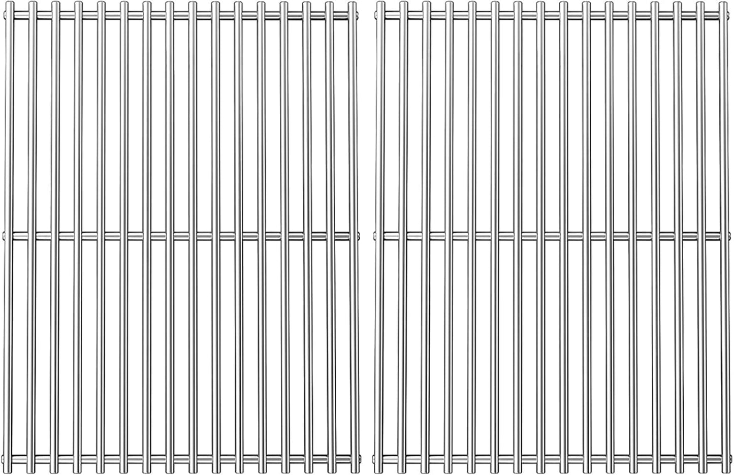 Orgneas 17.5 Inch Grill Grates for Weber Spirit 300 Series, Genesis Silver/Gold/Platinum B/C, Genesis 1000-3500, I - IV, 7638, 7639, Stainless Steel Cooking Grate Replacement Parts for Gas Grills