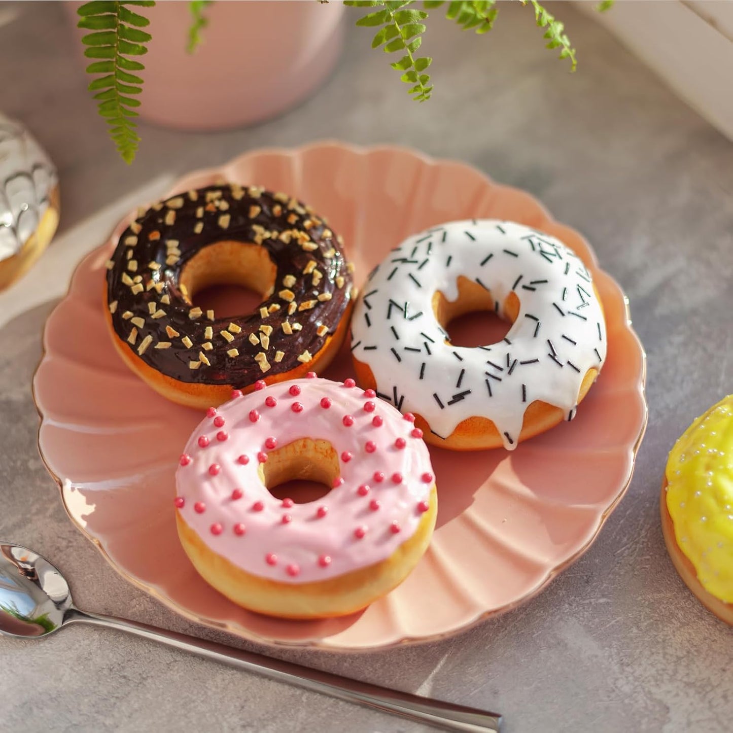 uxcell 2pcs Silicone Muffins Pan, 6 Cup Silicone Cupcake Pan Nonstick Baking Tray for Muffins, Cupcakes, Dishwasher Safe, Green