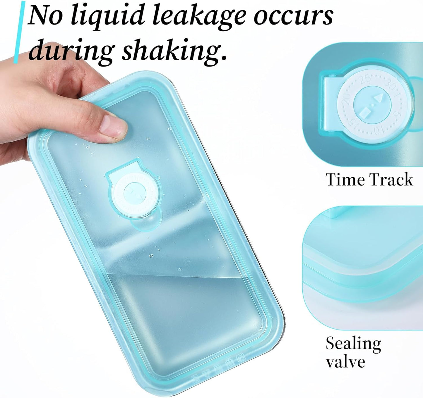 Stainless Steel Snack Containers with Lids, 6 Pcs Double Compartment Lunch Box Reusable Leakproof Condiment Box Dishwasher Safe for Travel Camping and Meal Prep