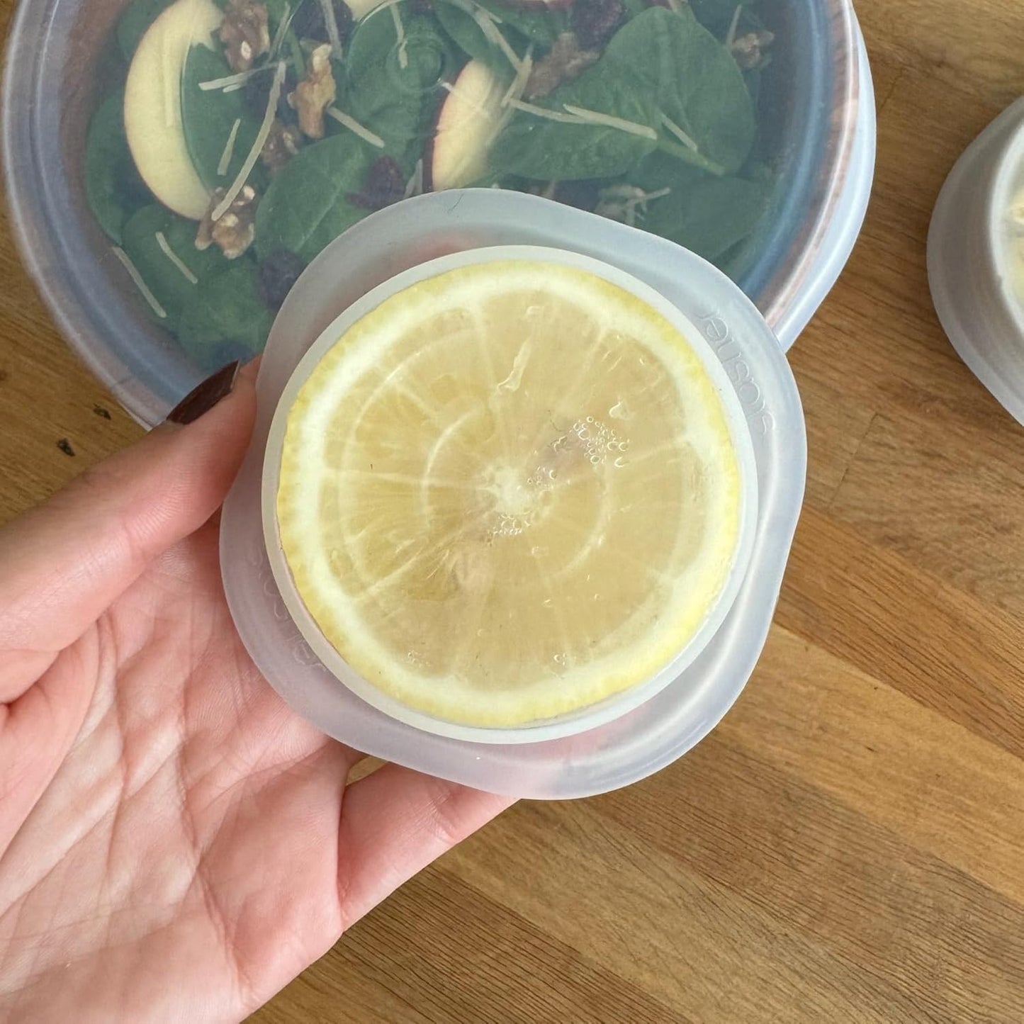 Stasher Premium Reusable Silicone Stretch Lids 3-Pack Box - Small, Clear, 2.5” Lids, Airtight Seal, Food Container Covers, BPA Free, Leak-free, Dishwasher Safe, Microwave Safe, Eco-Friendly