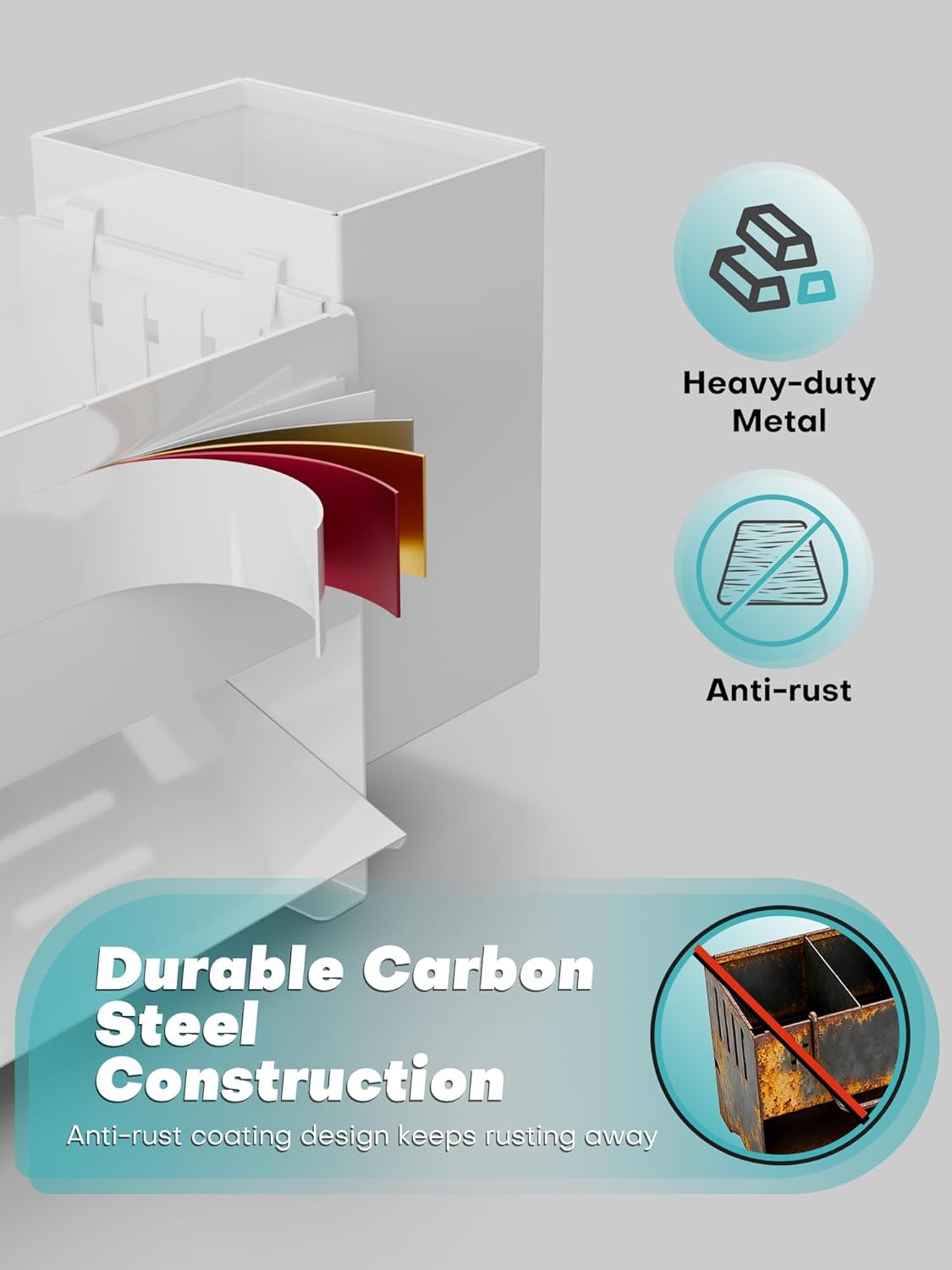 Sponge Holder for Kitchen Sink, Space-Saving Sink Caddy with Brush Holder, Kitchen Countertop Organizers and Storage Essentials