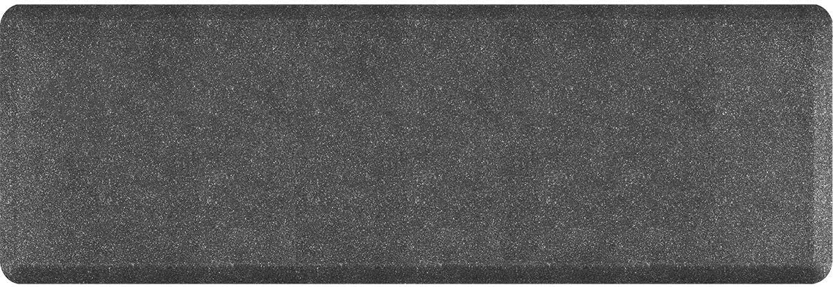 WellnessMats Granite Anti-Fatigue Mat - Comfort, Support & Style - Non-Slip, Non-Toxic - 6'x2'x 3/4"x 3/4" Granite Steel