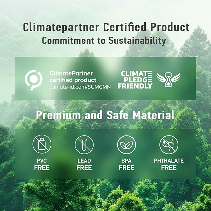 AIRHOP 0.56in Thick 96 Sq Ft Exercise Equipment Mats, 24Tiles Upgraded Rubber Top with High Density EVA Foam, Large Interlocking Puzzle Gym Flooring for Home Gym, Heavy Weight Workout, Black & Blue